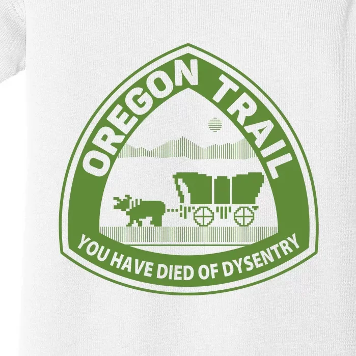 Oregon Trail Green Baby Bodysuit