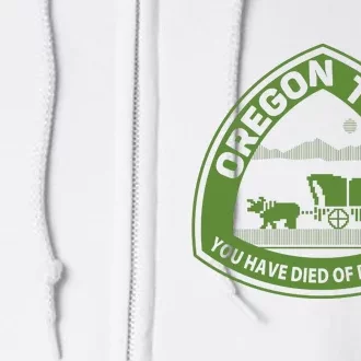 Oregon Trail Green Full Zip Hoodie