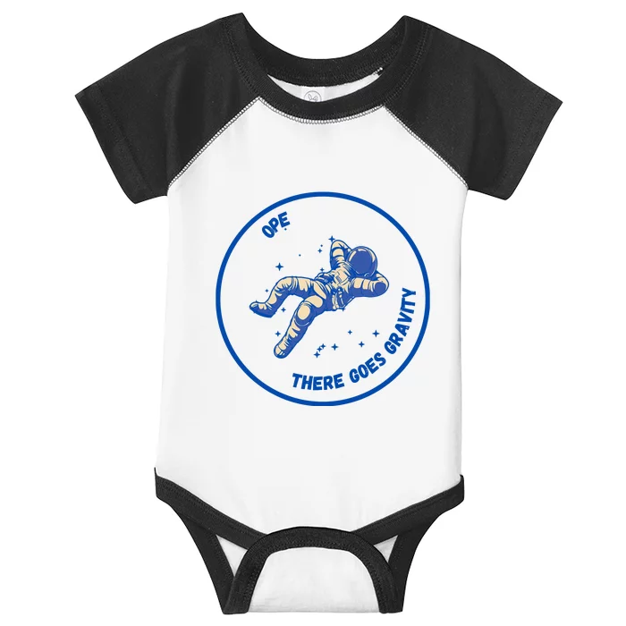 Ope There Goes Gravity Infant Baby Jersey Bodysuit