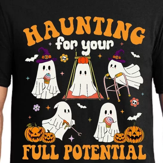 Occupational Therapy Haunting Your Full Potential Halloween Pajama Set