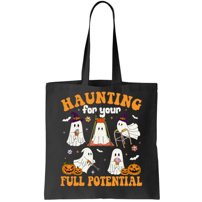 Occupational Therapy Haunting Your Full Potential Halloween Tote Bag