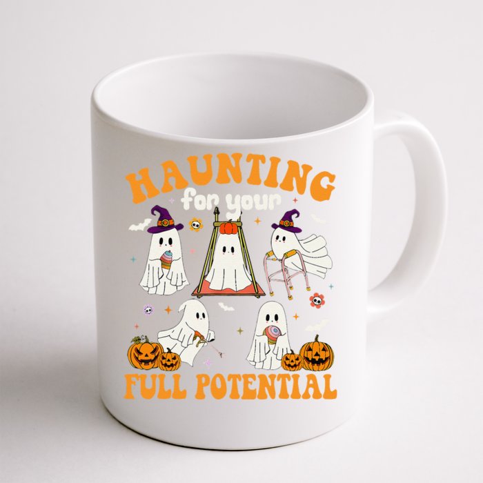 Occupational Therapy Haunting Your Full Potential Halloween Front & Back Coffee Mug