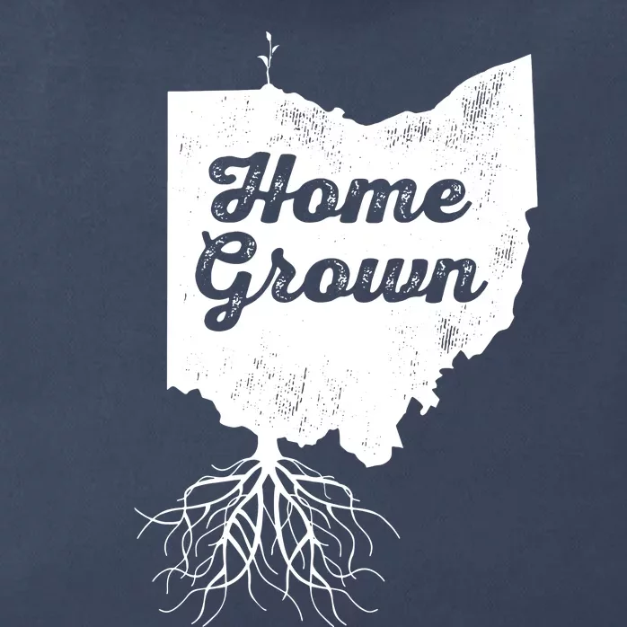 Ohio T Home Grown Roots Oh State Pride Zip Tote Bag