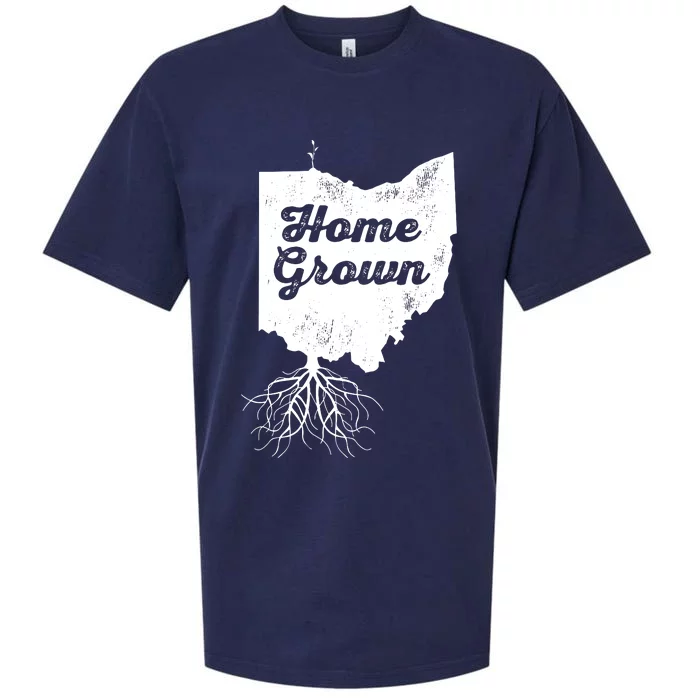 Ohio T Home Grown Roots Oh State Pride Sueded Cloud Jersey T-Shirt