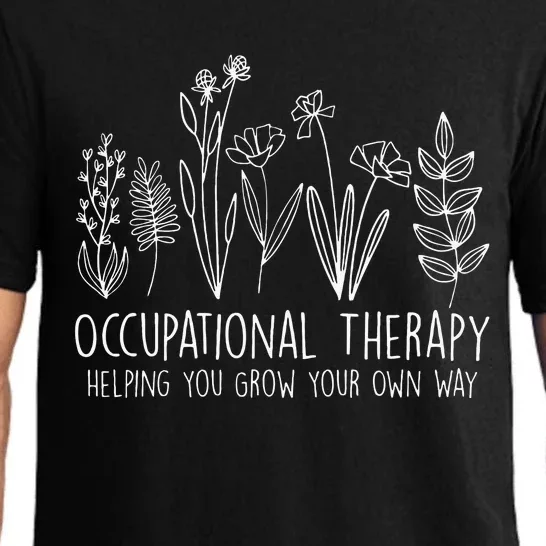 Occupational Therapy Helping You Grow Your Own Way OT Squad Pajama Set