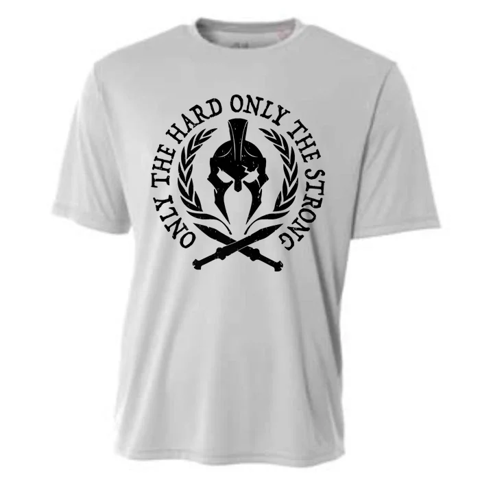 ONLY THE HARD ONLY THE STRONG SPARTAN Cooling Performance Crew T-Shirt