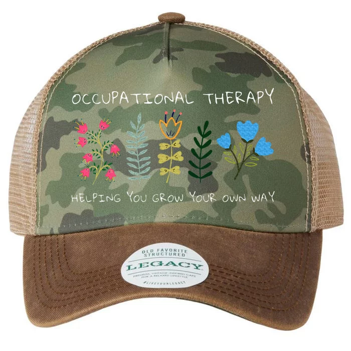 Occupational Therapy Helping You Grow Your Own Way Ot Legacy Tie Dye Trucker Hat