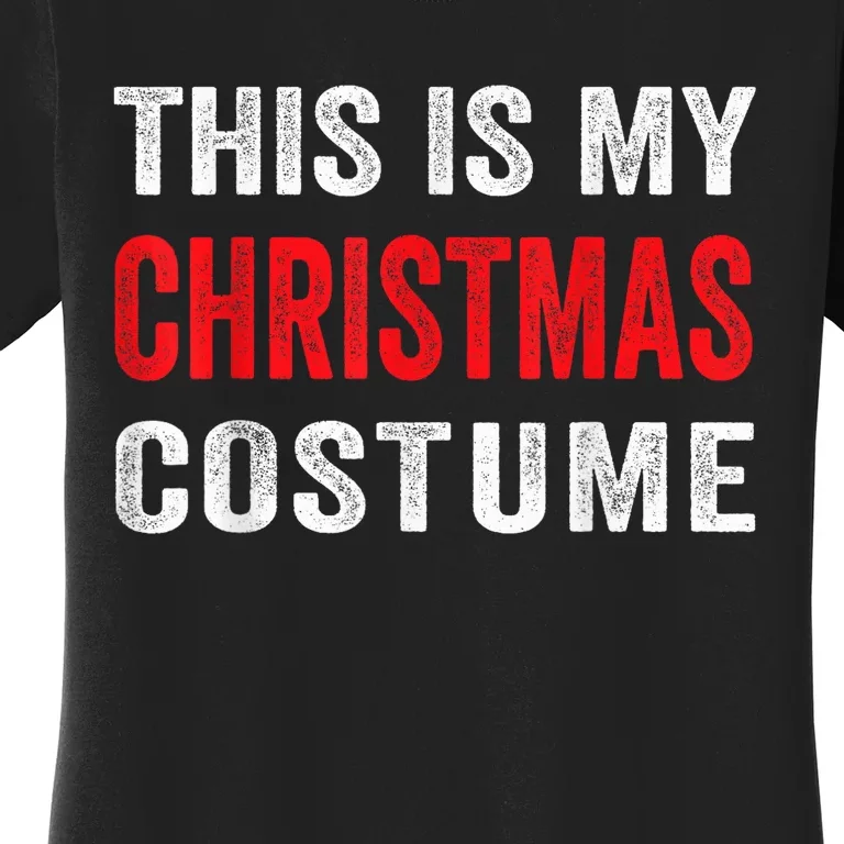 OFFICIAL This Is My Christmas Costume Kid  Wo Shirt Women's T-Shirt