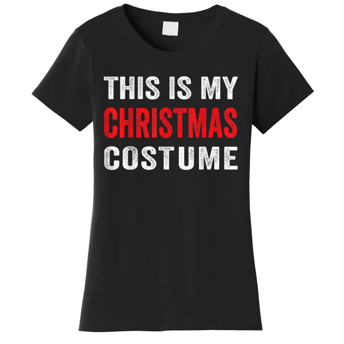 OFFICIAL This Is My Christmas Costume Kid  Wo Shirt Women's T-Shirt