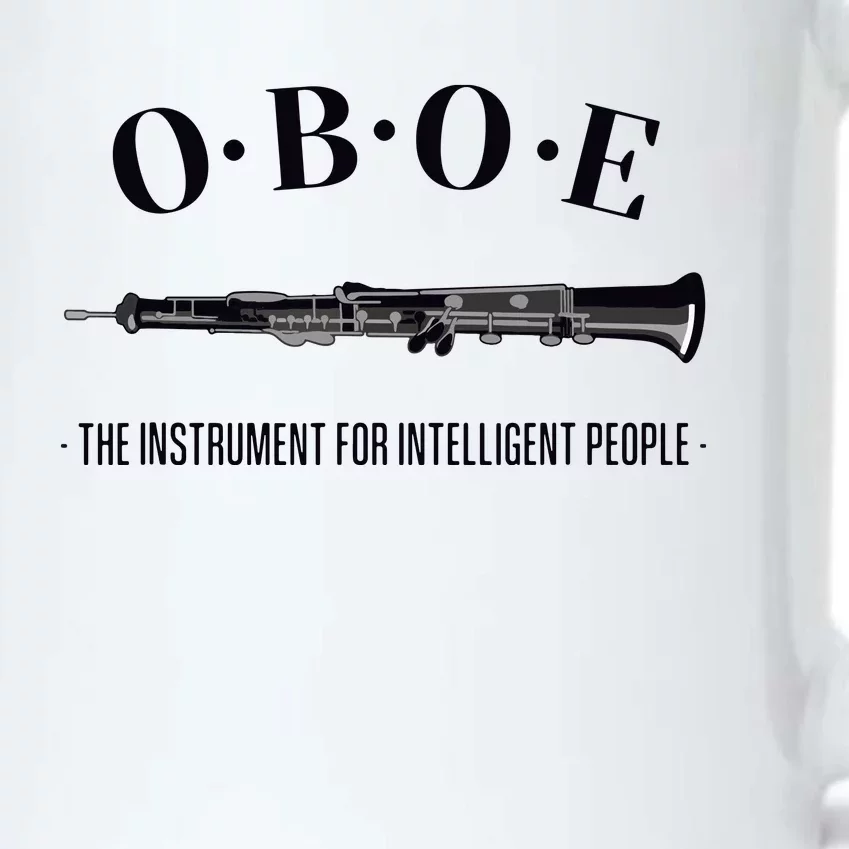 Oboe The Instrument For Intelligent People Funny Oboe Black Color Changing Mug