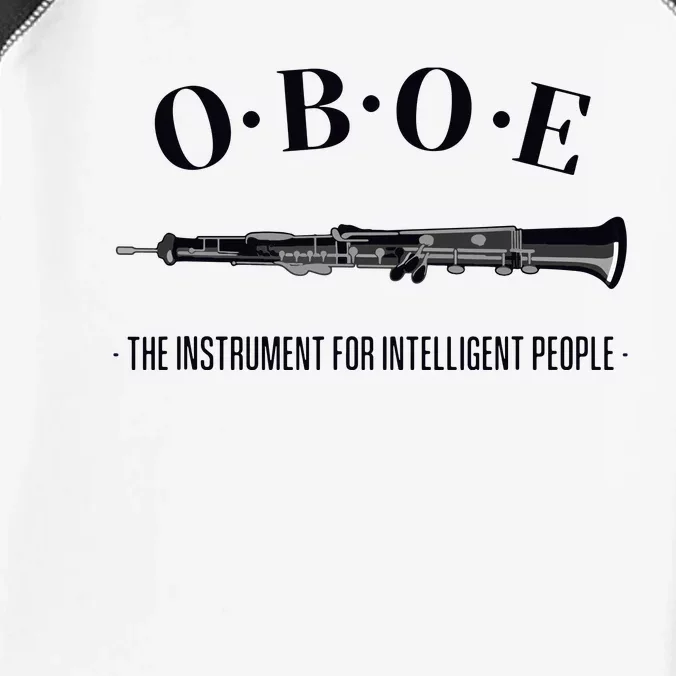 Oboe The Instrument For Intelligent People Funny Oboe Infant Baby Jersey Bodysuit