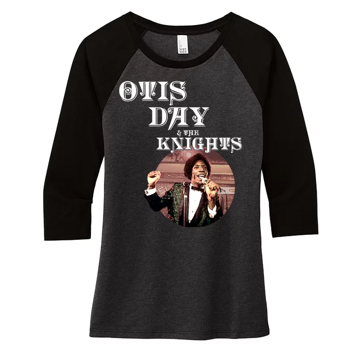 Otis Day And The Knights Women's Tri-Blend 3/4-Sleeve Raglan Shirt