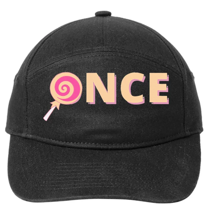 Once Twice Kpop 7-Panel Snapback Hat