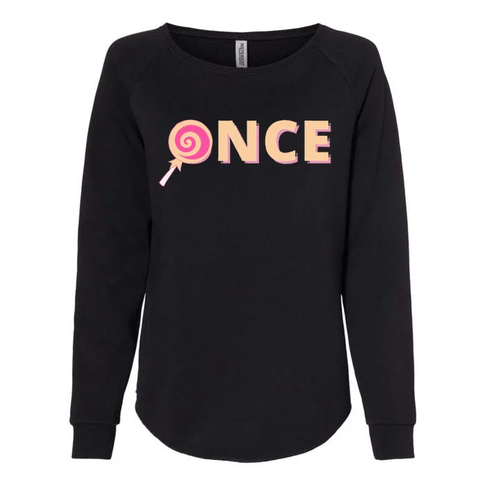 Once Twice Kpop Womens California Wash Sweatshirt