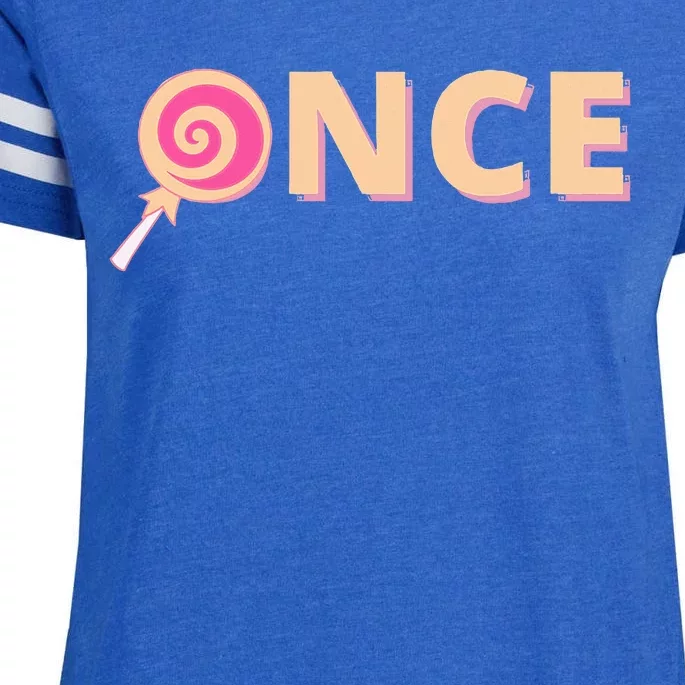 Once Twice Kpop Enza Ladies Jersey Football T-Shirt