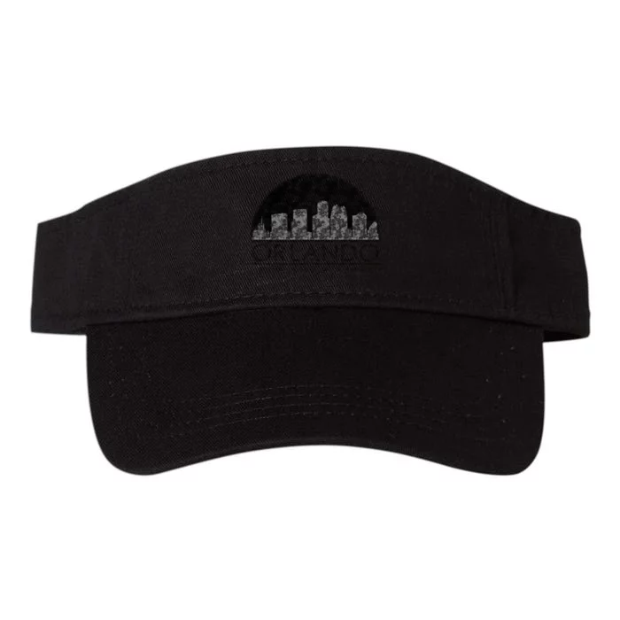 Orlando Texturized Logo Valucap Bio-Washed Visor