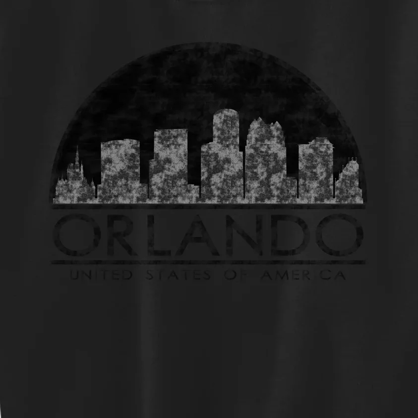 Orlando Texturized Logo Kids Sweatshirt