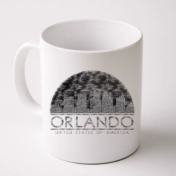 Orlando Texturized Logo Front & Back Coffee Mug