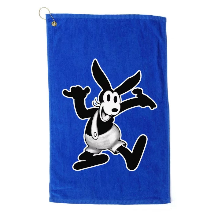 Oswald The Lucky Rabbit Original Vintage Cartoon 1927 Platinum Collection Golf Towel