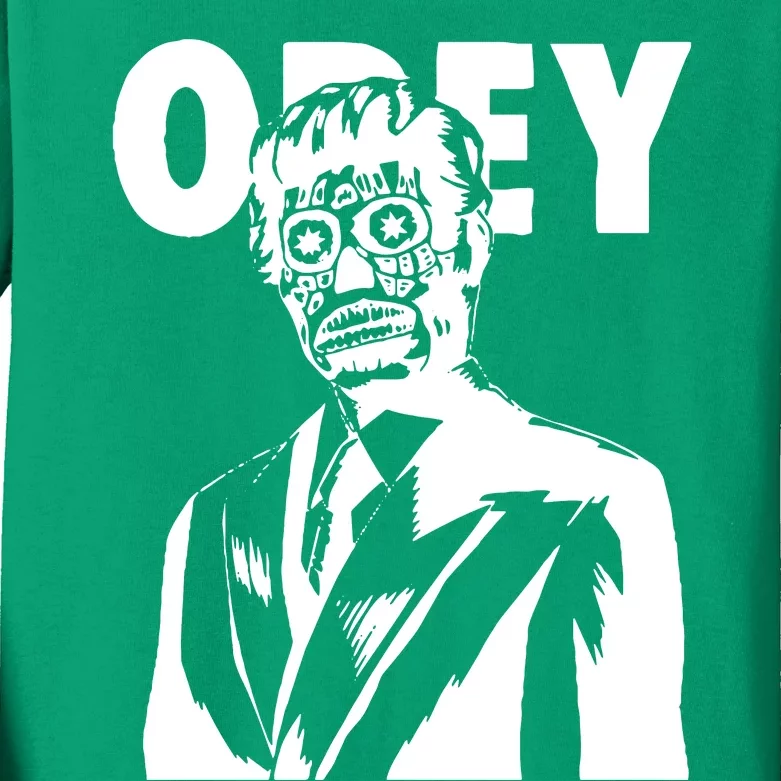 Obey They Live Kids Long Sleeve Shirt