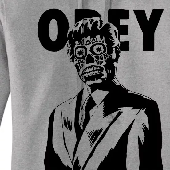 Obey They Live Women's Pullover Hoodie