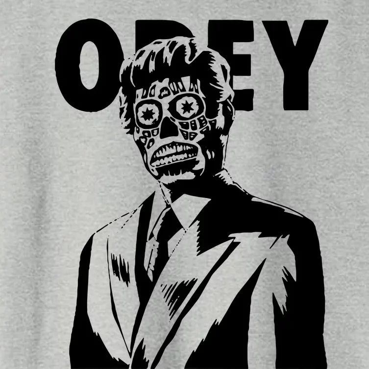 Obey They Live Women's Crop Top Tee