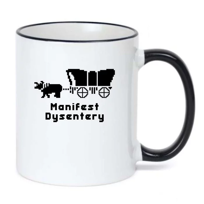 Oregon Trail Manifest Dysentery Black Color Changing Mug