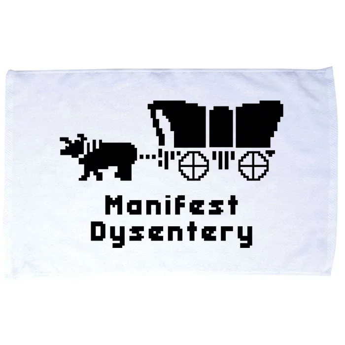 Oregon Trail Manifest Dysentery Microfiber Hand Towel