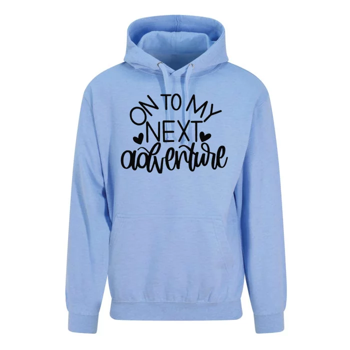 On To My Next Funny Adventure Summer Funny Unisex Surf Hoodie