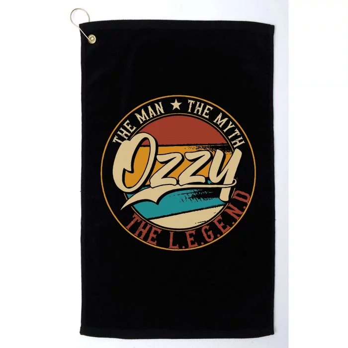 Ozzy The Man The Myth The Legend Platinum Collection Golf Towel