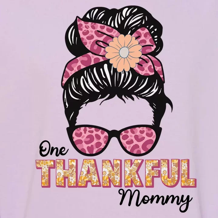 One Thankful Mommy Garment-Dyed Sweatshirt