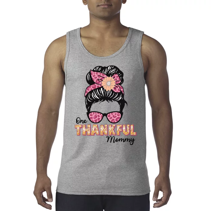 One Thankful Mommy Tank Top