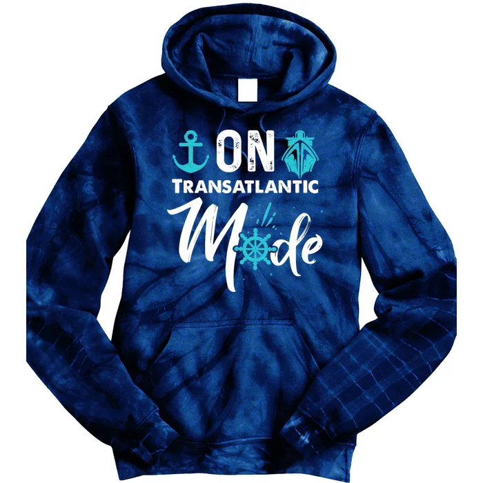 On Transatlantic Mode Transatlantics Cruise Tie Dye Hoodie