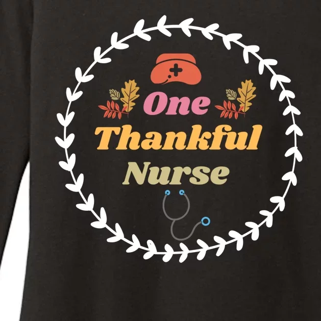 One Thankful Nurse Womens CVC Long Sleeve Shirt