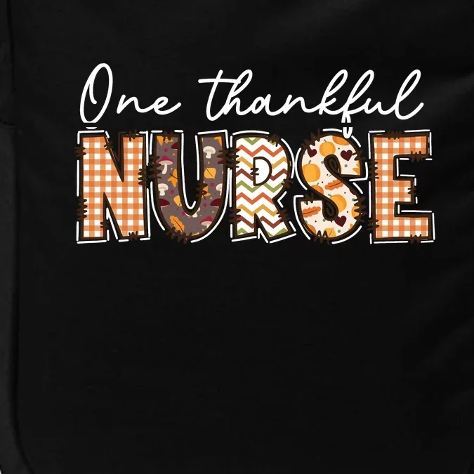 One Thankful Nurse Thanksgiving Impact Tech Backpack