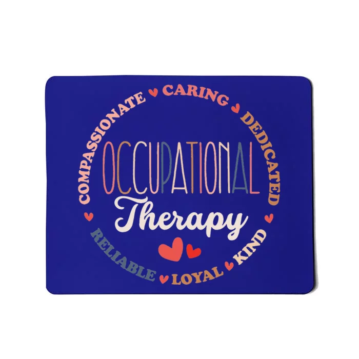 Occupational Therapy OT Therapist OT Month Groovy Mousepad