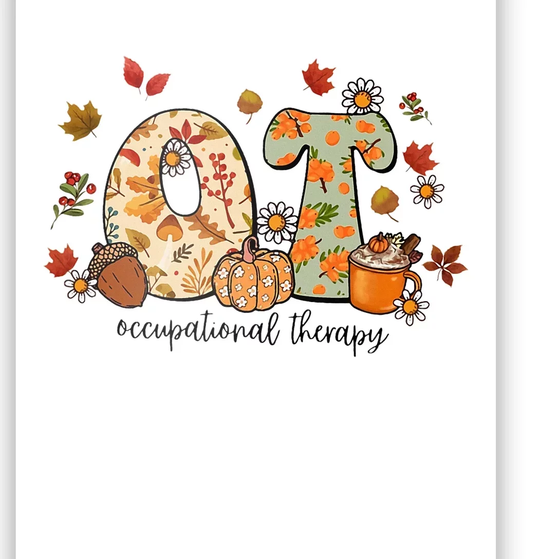 Occupational Therapy Ot Autumn Fall Special Education OTA Poster