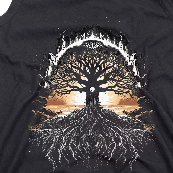 Odin Tree Of Life Viking Valhalla Pagan Tank Top