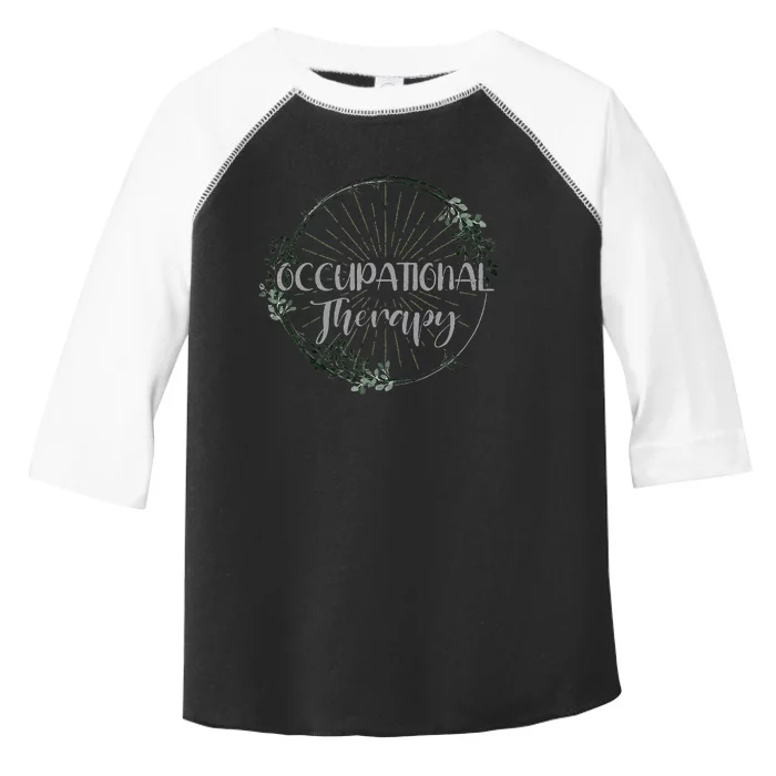 Occupational Therapist Ot Vintage Occupational Therapy Toddler Fine Jersey T-Shirt