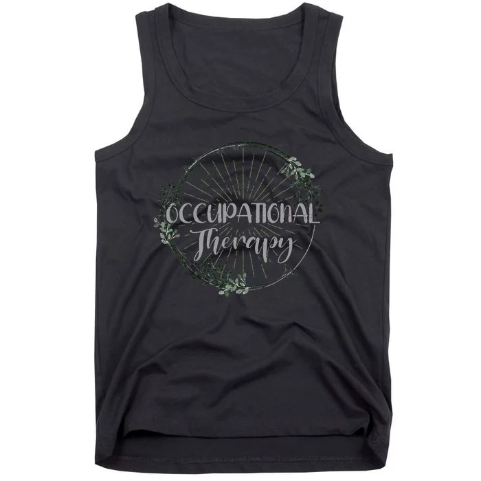 Occupational Therapist Ot Vintage Occupational Therapy Tank Top