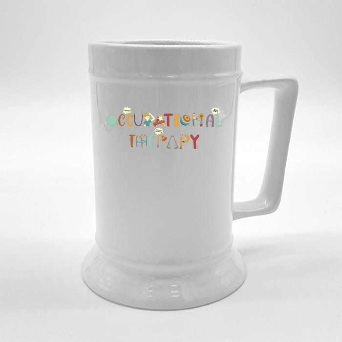 Occupational Therapy Front & Back Beer Stein