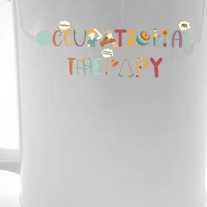 Occupational Therapy Front & Back Beer Stein