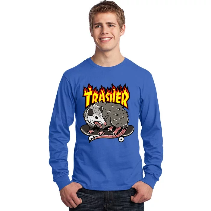 Opossum Trasher Tall Long Sleeve T-Shirt