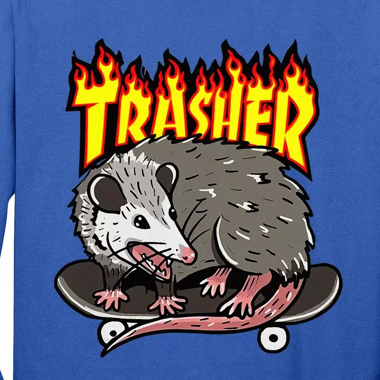 Opossum Trasher Tall Long Sleeve T-Shirt