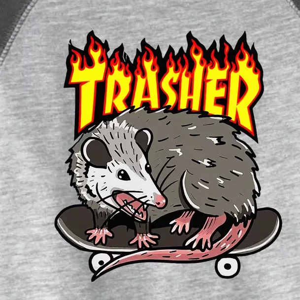 Opossum Trasher Toddler Fine Jersey T-Shirt