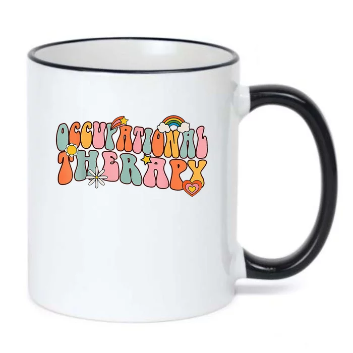 Occupational Therapy Occupational Therapis OT Black Color Changing Mug