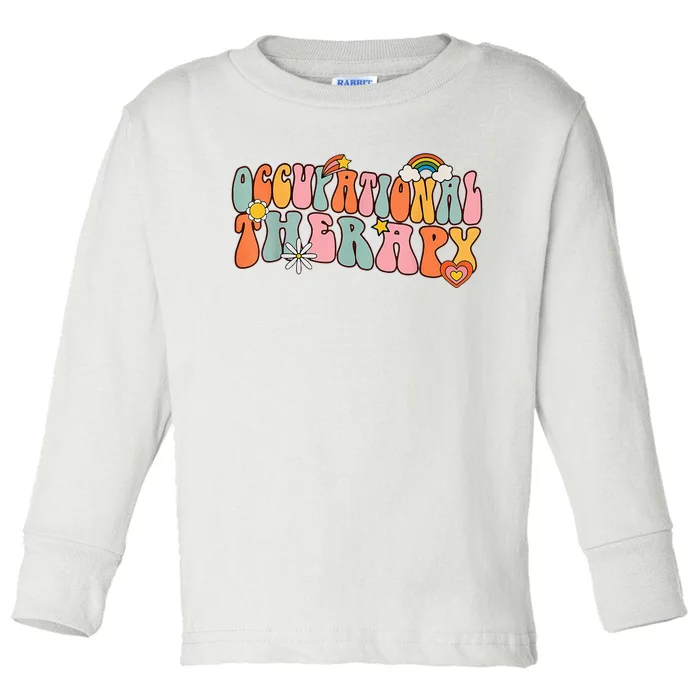 Occupational Therapy Occupational Therapis OT Toddler Long Sleeve Shirt