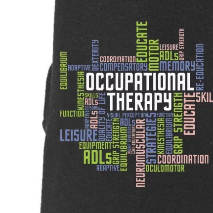 Occupational Therapy Occupational Therapist Healthcare Doggie 3-End Fleece Hoodie