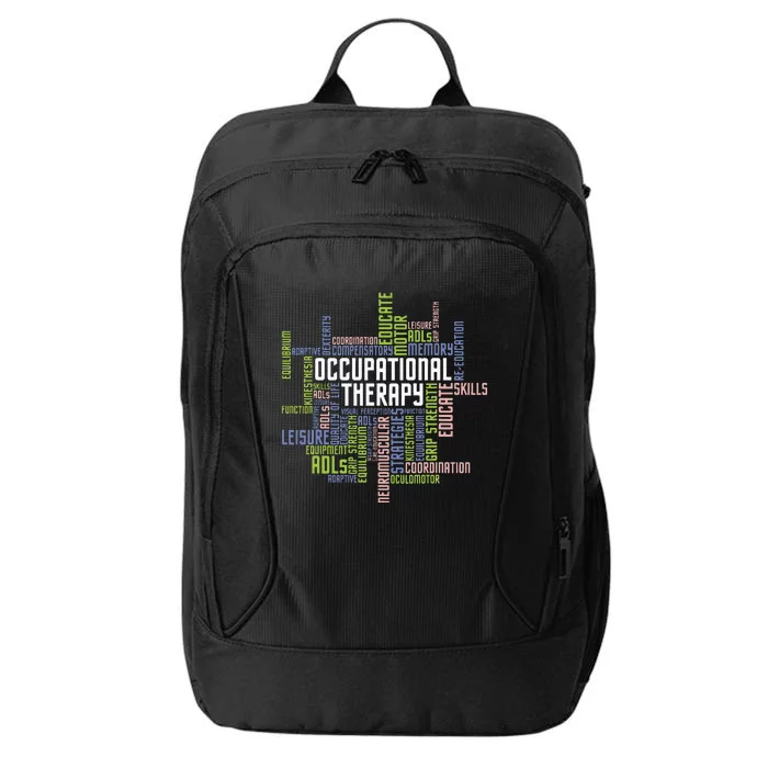 Occupational Therapy Occupational Therapist Healthcare City Backpack