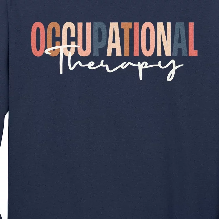 Occupational Therapy Ot Therapist Tall Long Sleeve T-Shirt